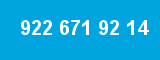 922 671 92 14 922 671 92 14
